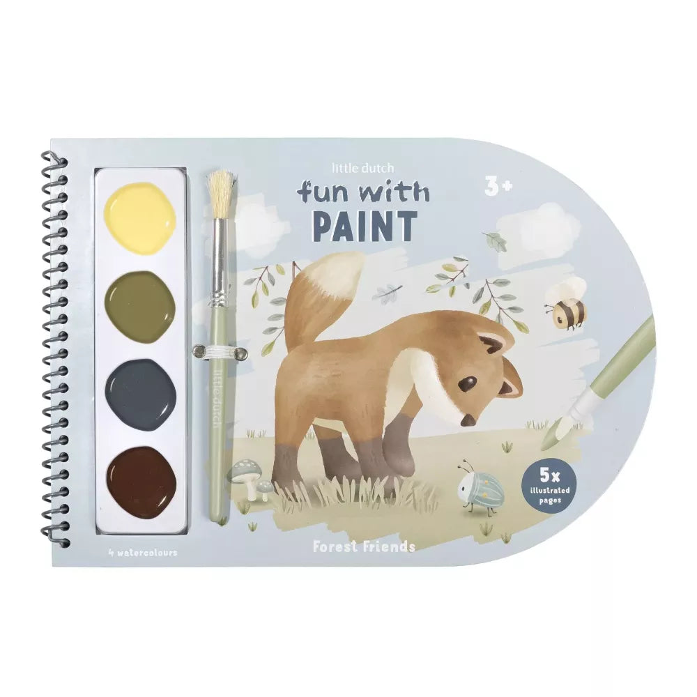Album con Acquerelli Little Dutch Forest Friends
