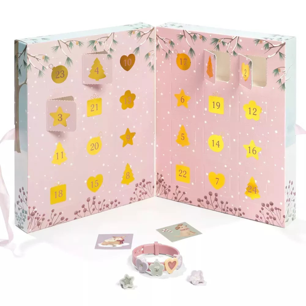 Interno del Calendario dell'Avvento Bracciali Little Dutch
