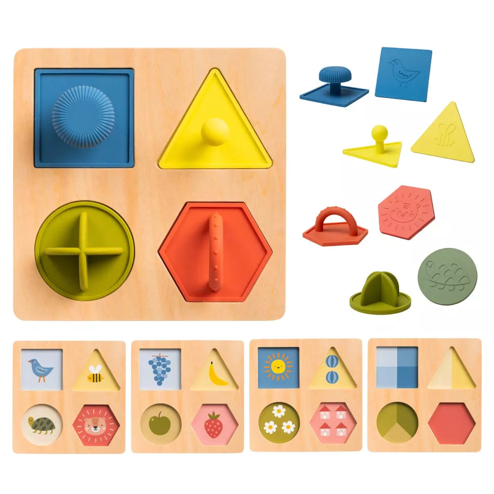Puzzle a Incastro in Silicone Taf Toys