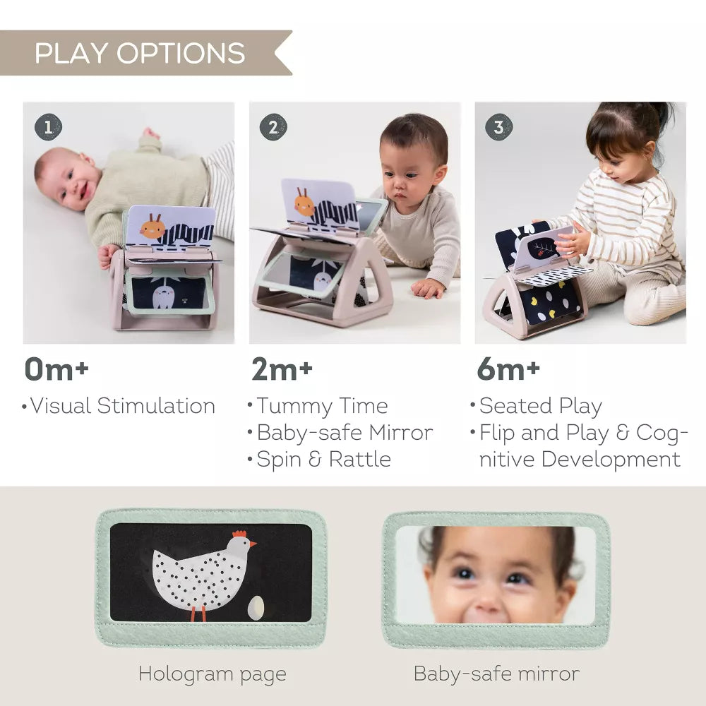 Esempi Libro Bianco e Nero Tummy Time Taf Toys