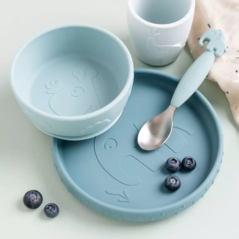 Set Pappa Stick&Stay Done by Deer Blu con Cibo