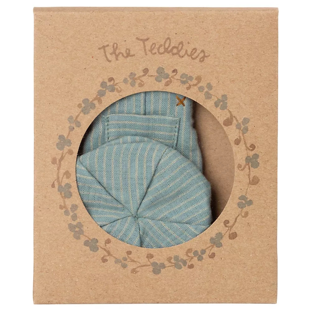 Confezione della Salopette Orsetto Maileg