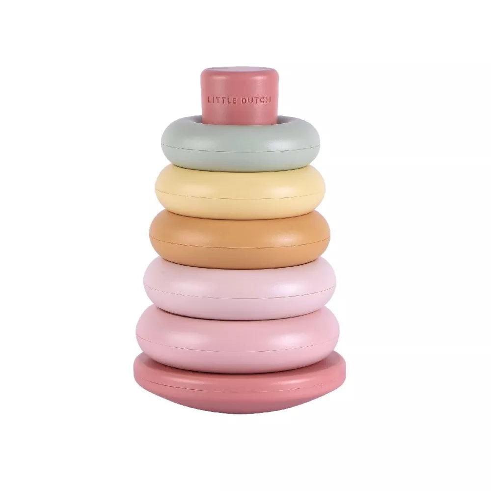 Impilabile in Plastica Rosa Little Dutch
