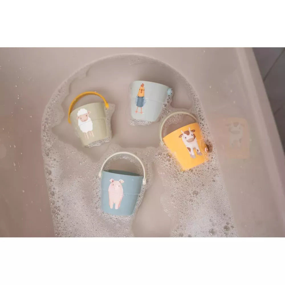 Secchielli per Bagnetto Impilabili Little Dutch in acqua