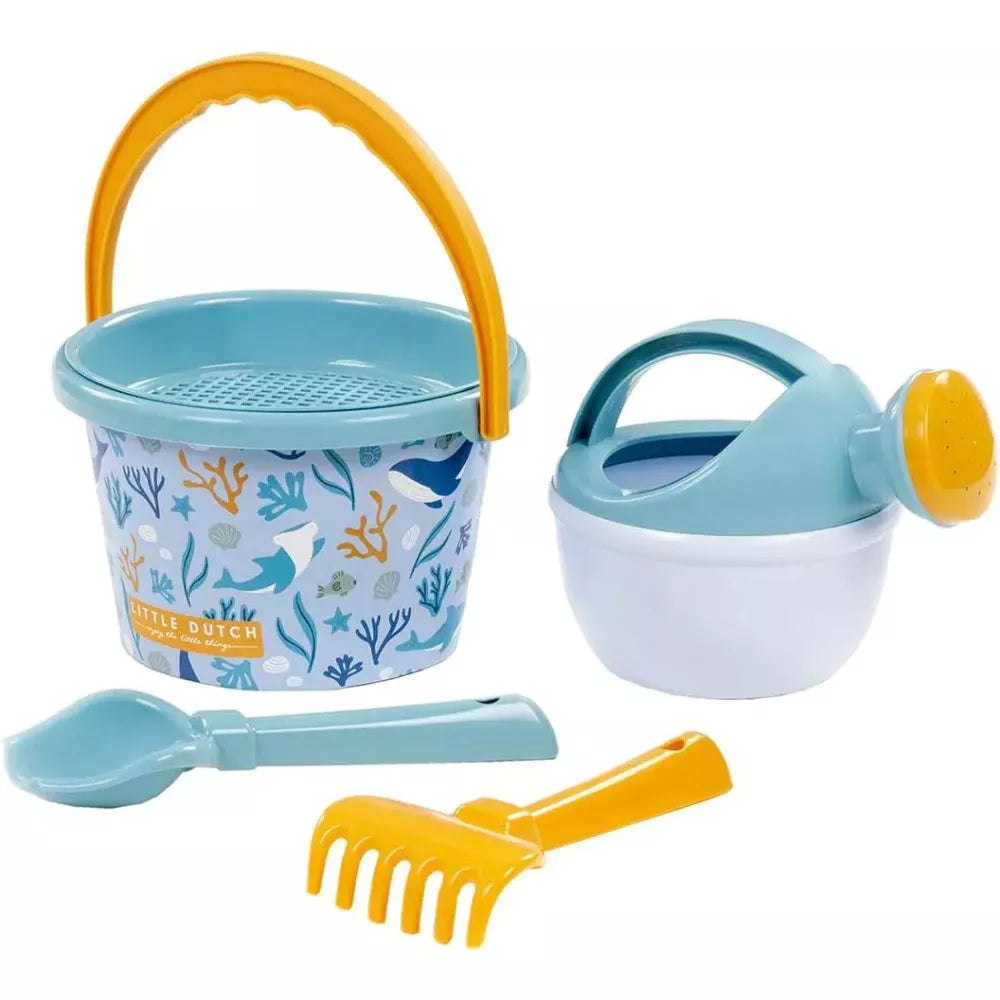 Set da Spiaggia Little Dutch Blu