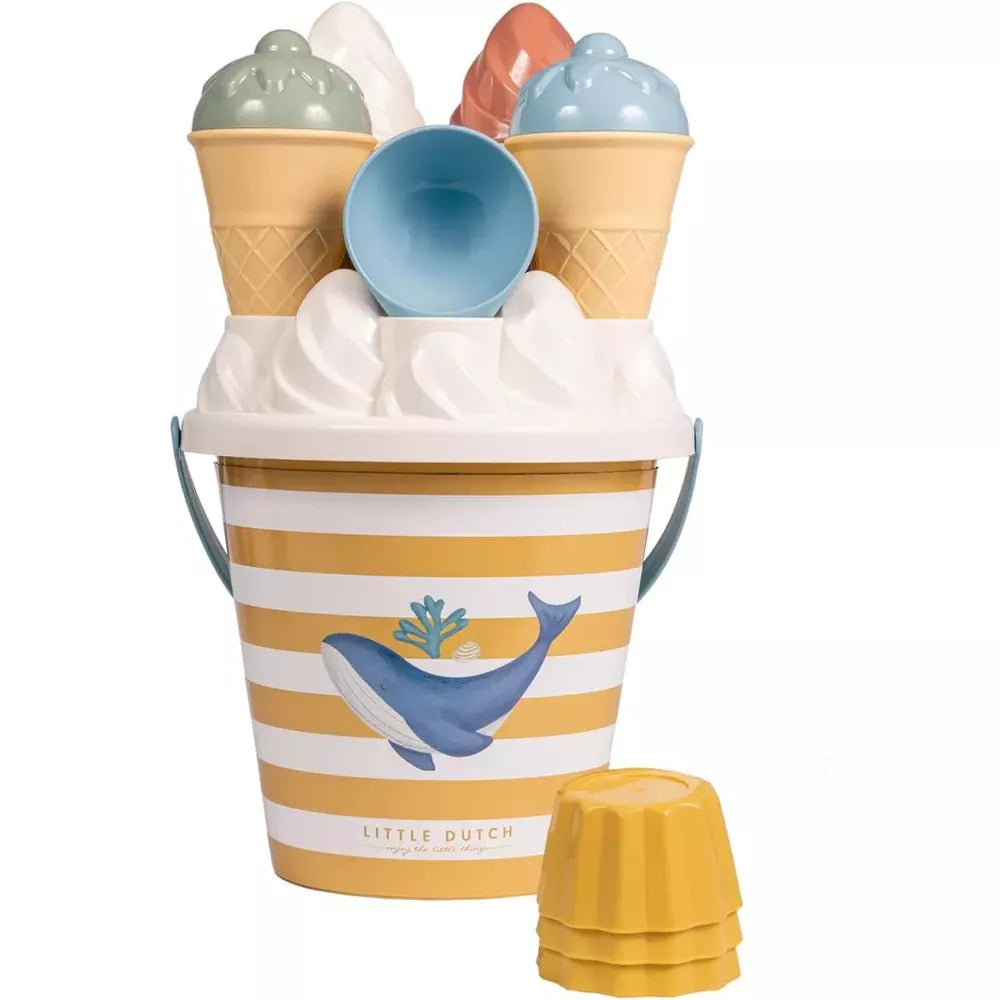 Set da Spiaggia Gelati Blu Little Dutch
