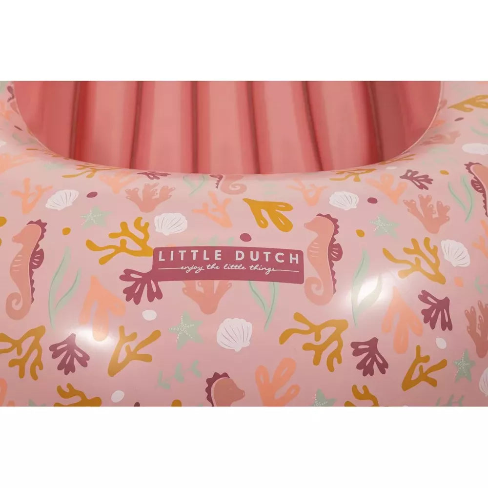 Barchetta Gonfiabile Rosa Little Dutch Logo