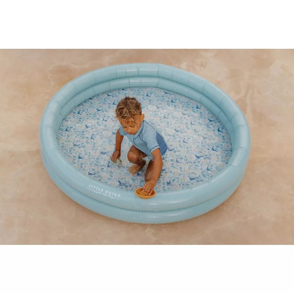 Bambini in Piscina Gonfiabile Little Dutch 150 cm Ocean Dreams Blue