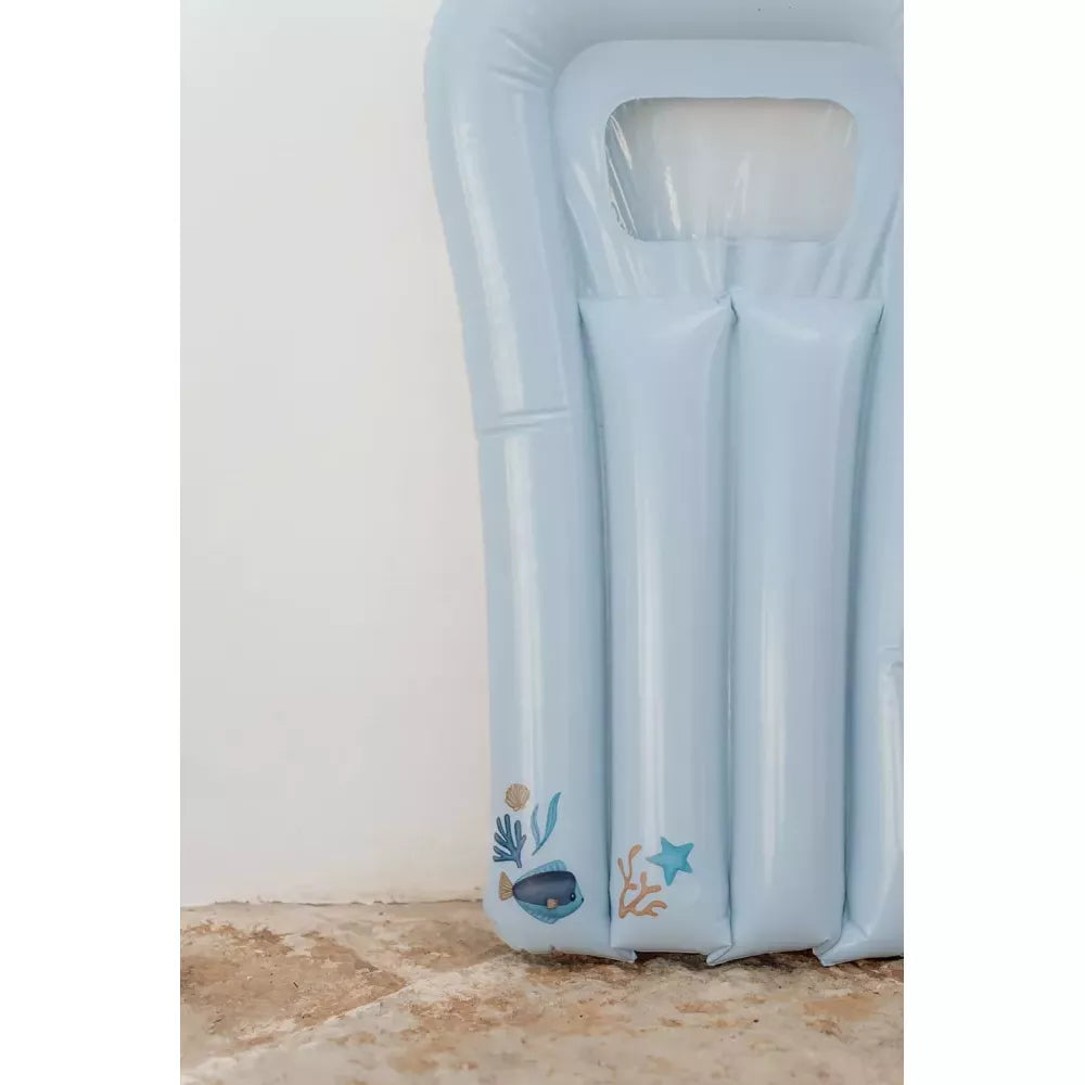 Retro Lettino Gonfiabile Little Dutch Blu