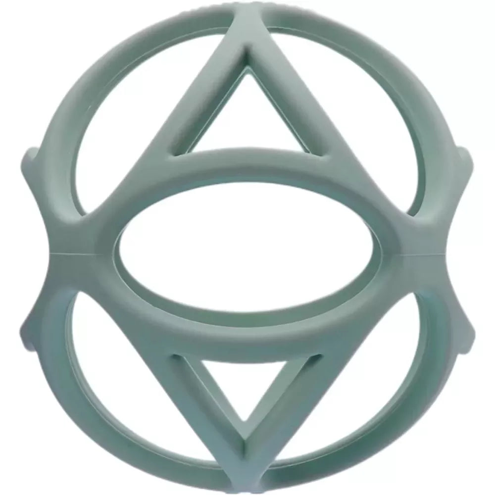 Lato della Pallina da Afferrare in Silicone Little Dutch Blu