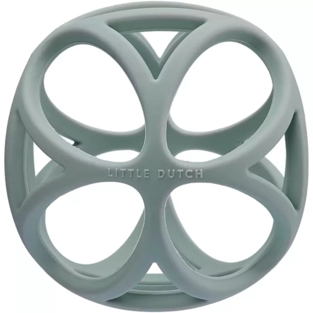 Pallina da Afferrare in Silicone Little Dutch Blu