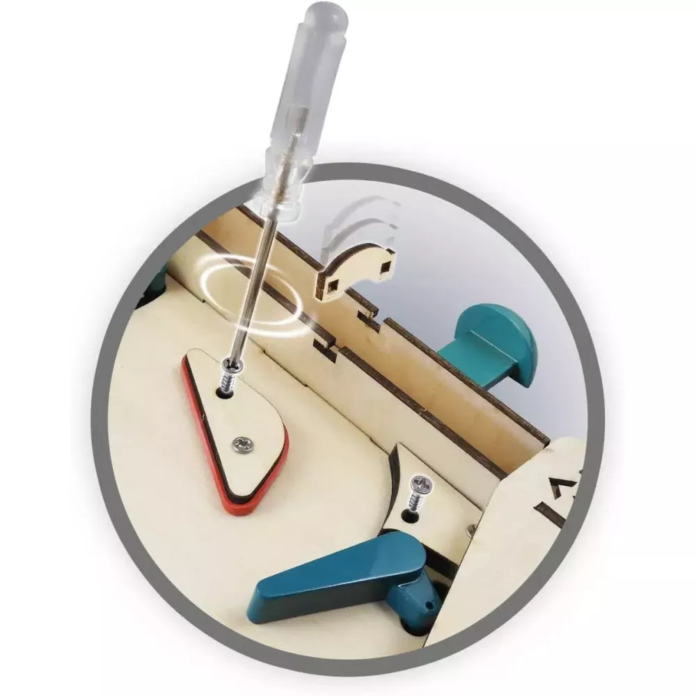 Esempio assemblaggio del Flipper Elettronico da Costruire Buki