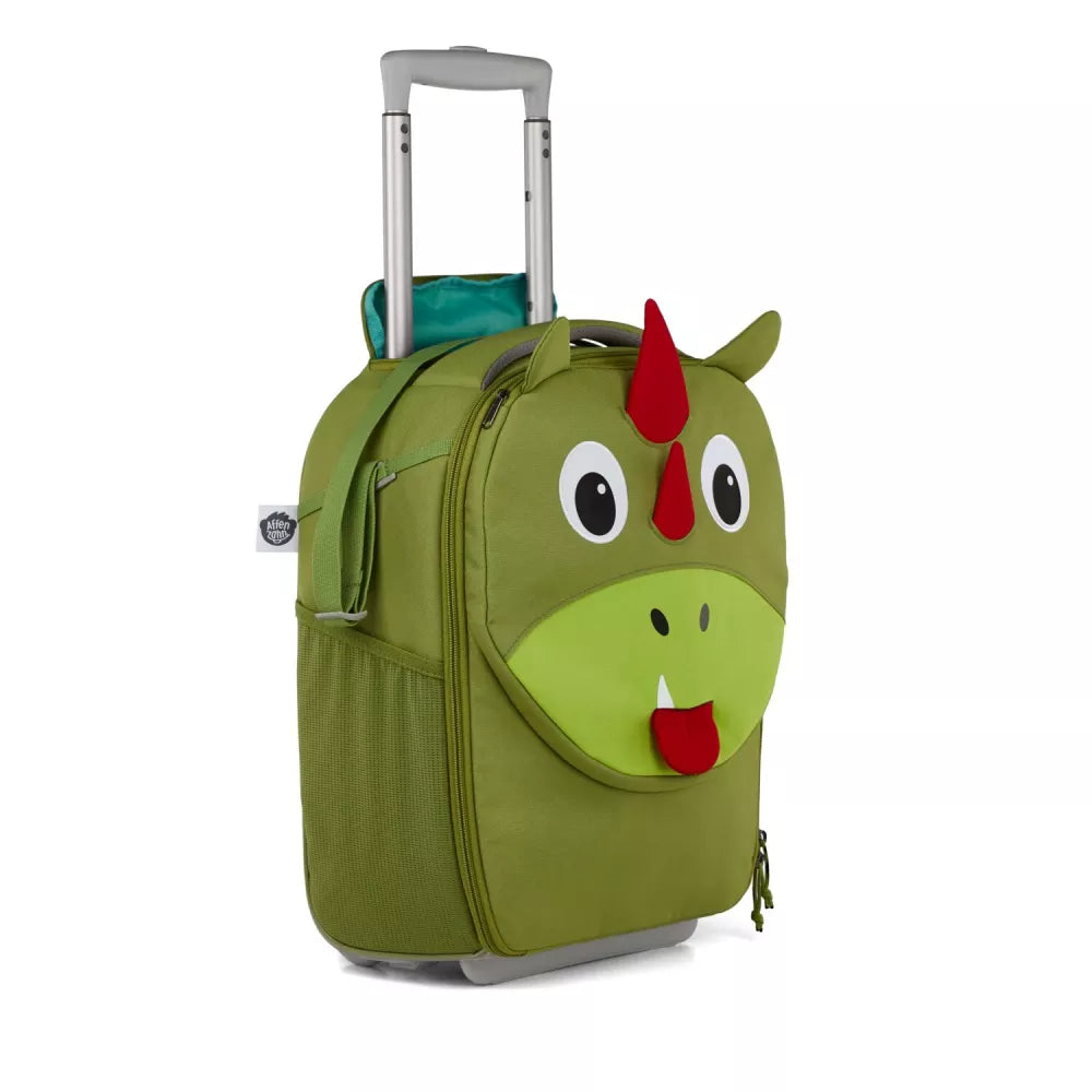 Valigia per Bambini Affenzahn Drago con maniglia estratta