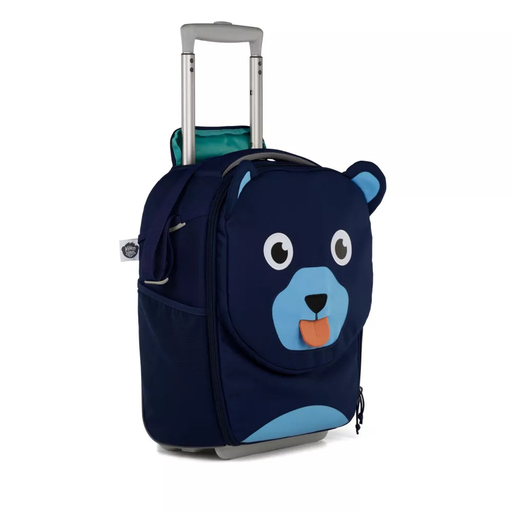 Valigia per Bambini Affenzahn Orso con maniglia estratta
