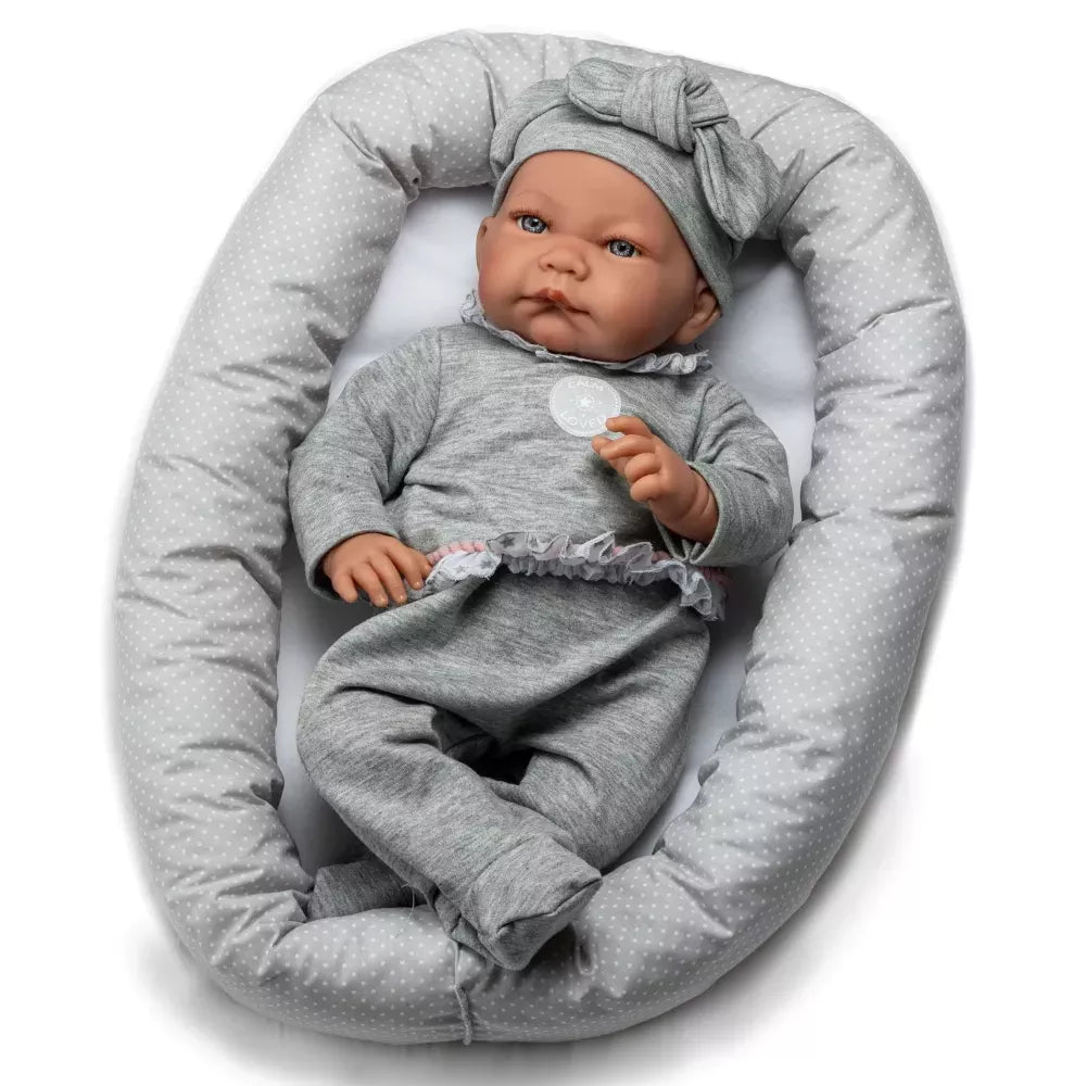 Bambola Tuta Grigia con Cuscino Antonio Juan