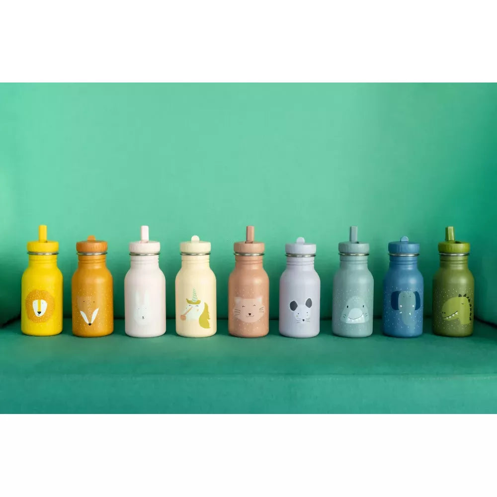 Borraccia 350 ml Trixie Mr. Lion insieme alle altre borracce