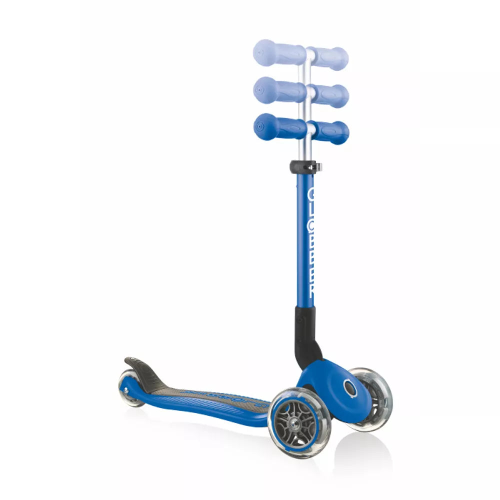 Monopattino Junior Foldable Globber Blu altezza regolabile