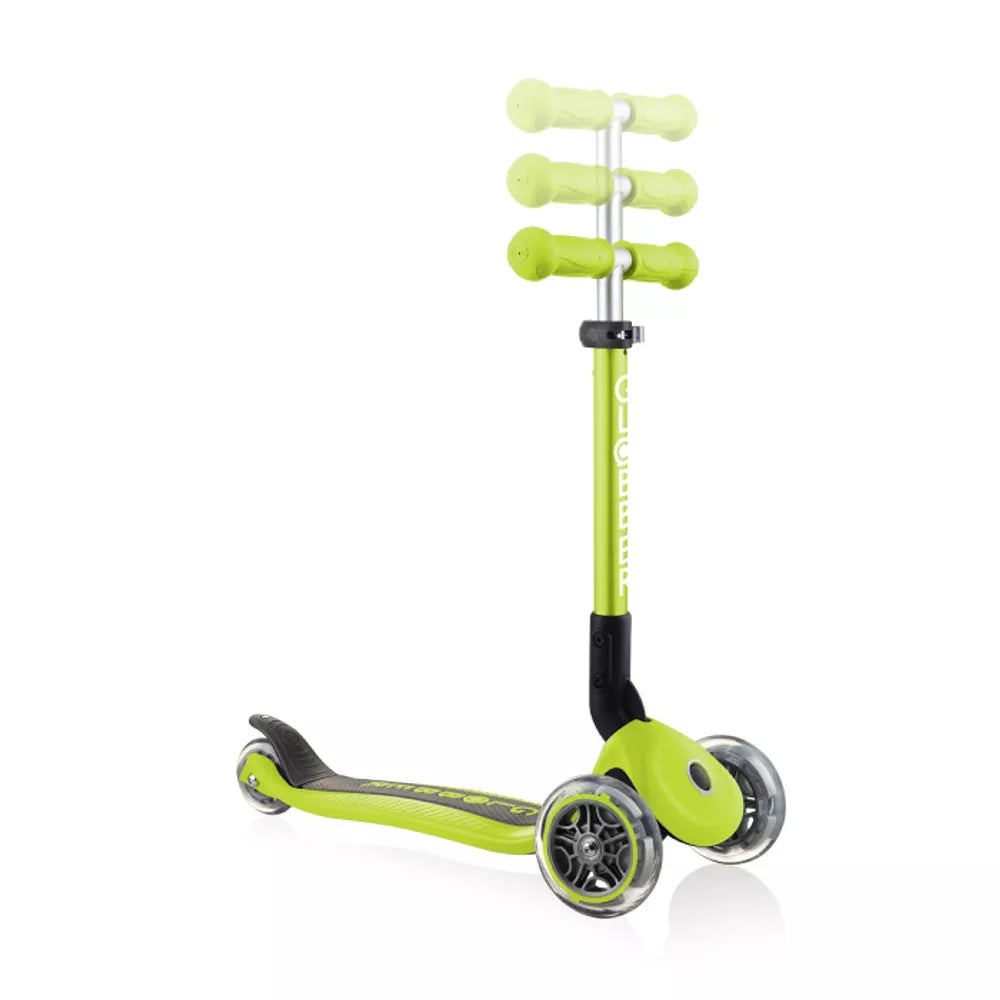 Monopattino Junior Foldable Globber Verde Lime altezza regolabile