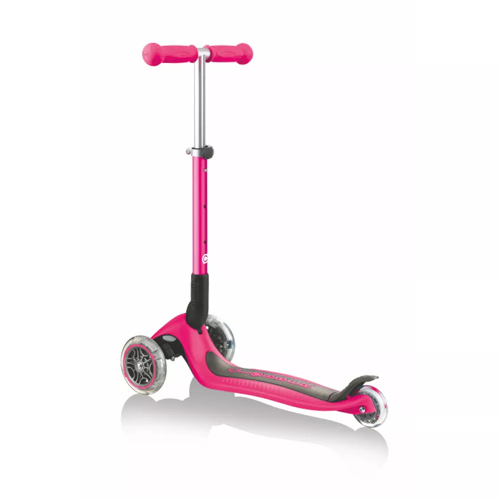 Monopattino Junior Foldable Globber Fucsia retro