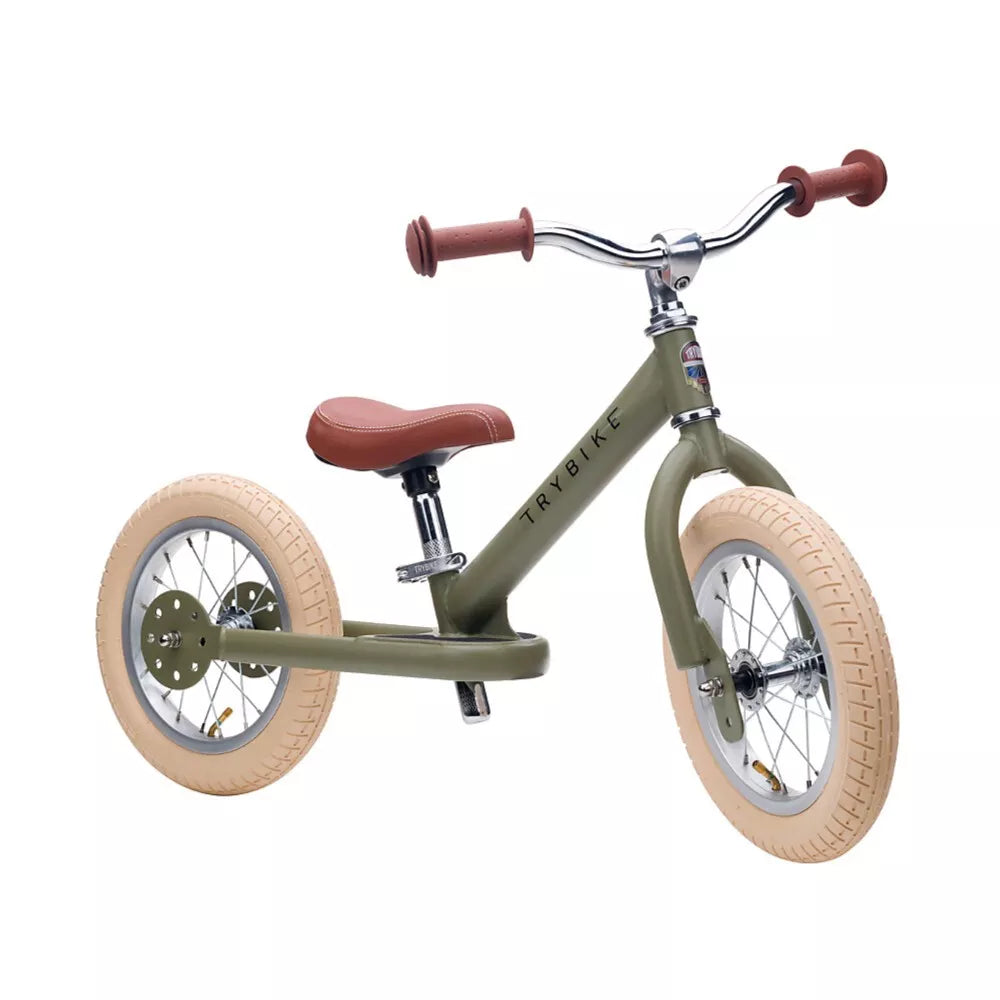 Balance Bike Vintage Trybike Verde