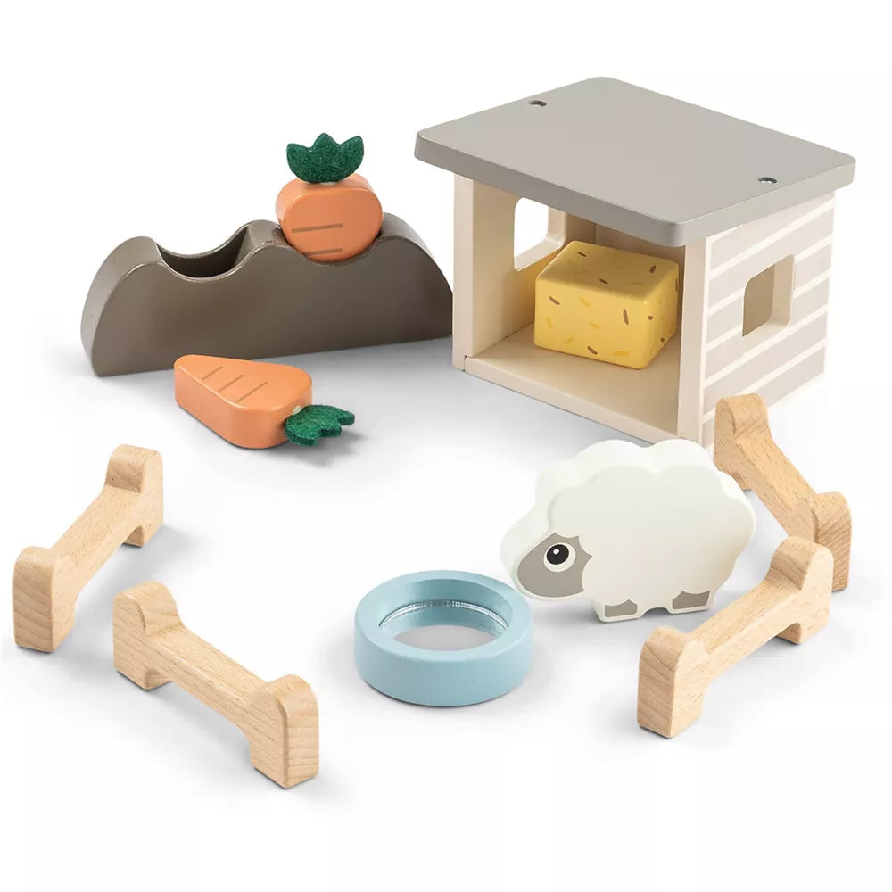 Set Gioco in Legno Pecorella Done by Deer