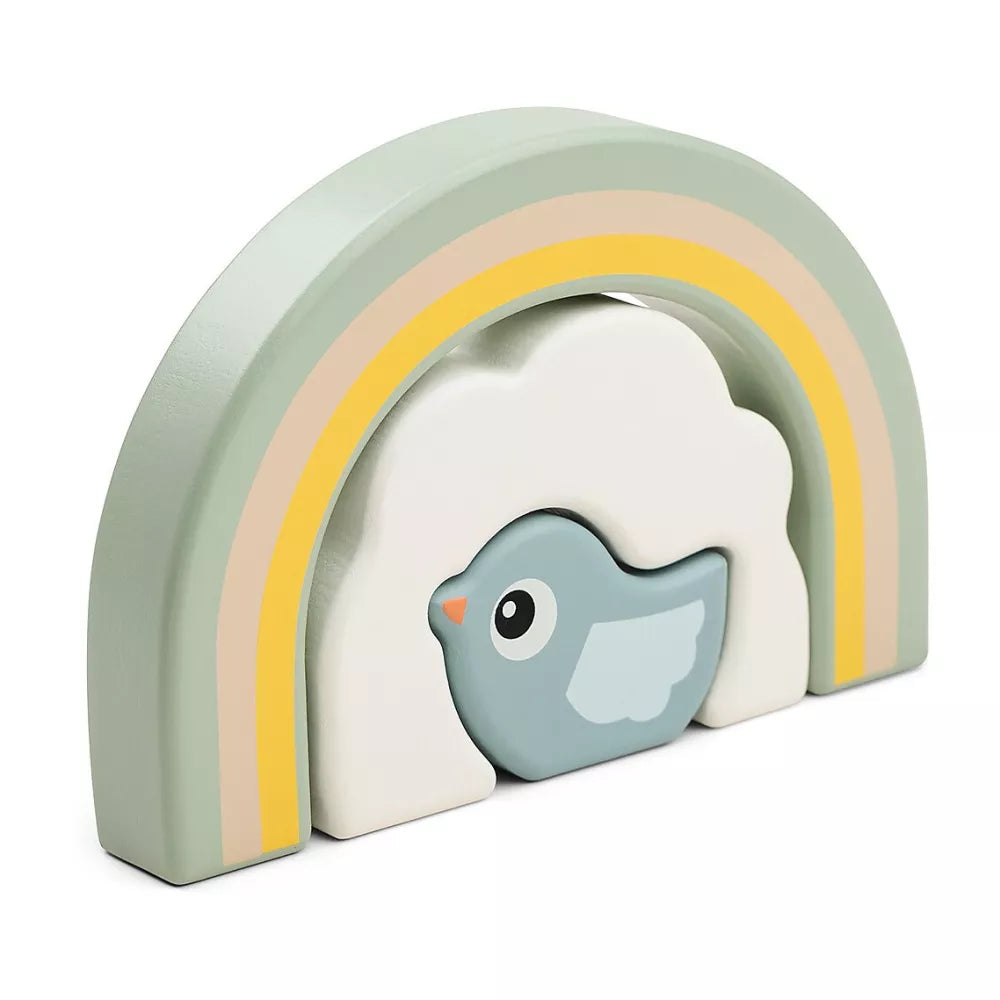 Tunnel Impilabile Birdee Done by Deer con pezzi allineati