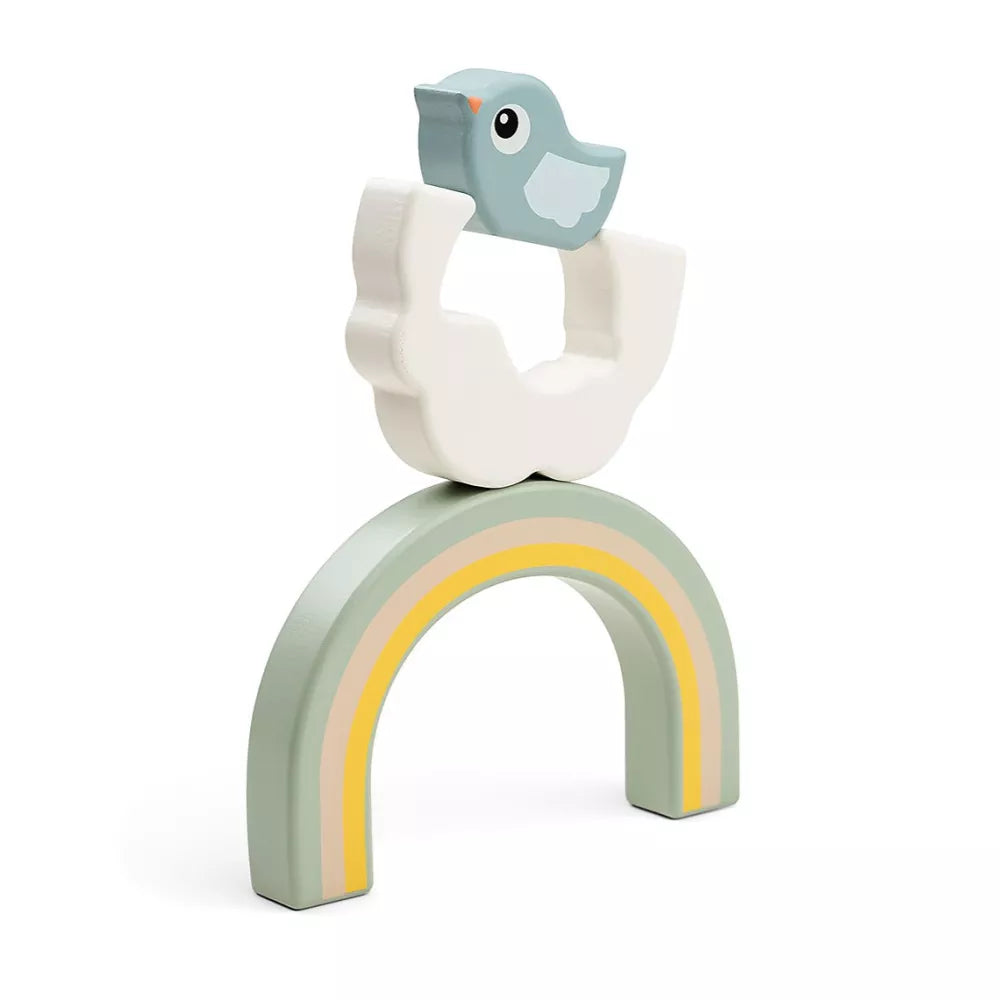 Esempio pezzi impilati del Tunnel Impilabile Birdee Done by Deer