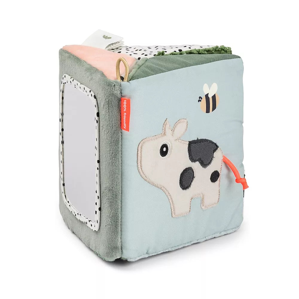 Specchio Sensoriale Pieghevole Done by Deer lato con mucca