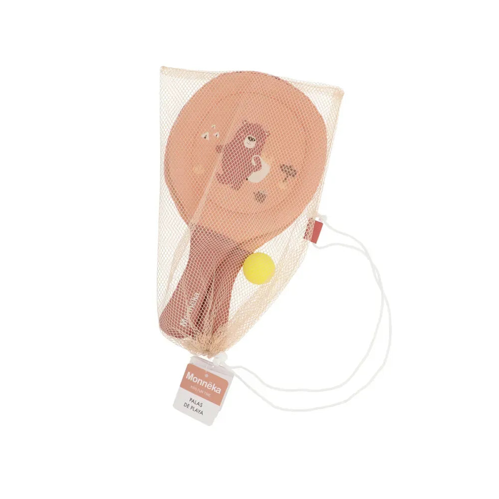 Racchette in Neoprene per Bambini Monneka Campeggio con Confezione