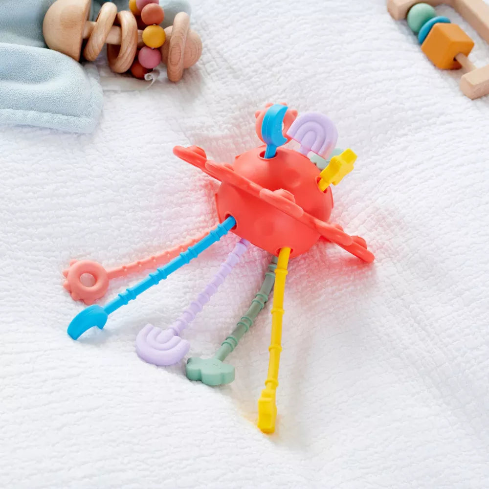 Pianeta Sensoriale in Silicone Tickit Arcobaleno dettagli