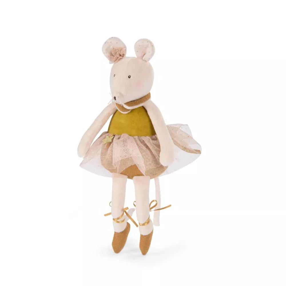 Peluche Topo Musicale Moulin Roty di lato