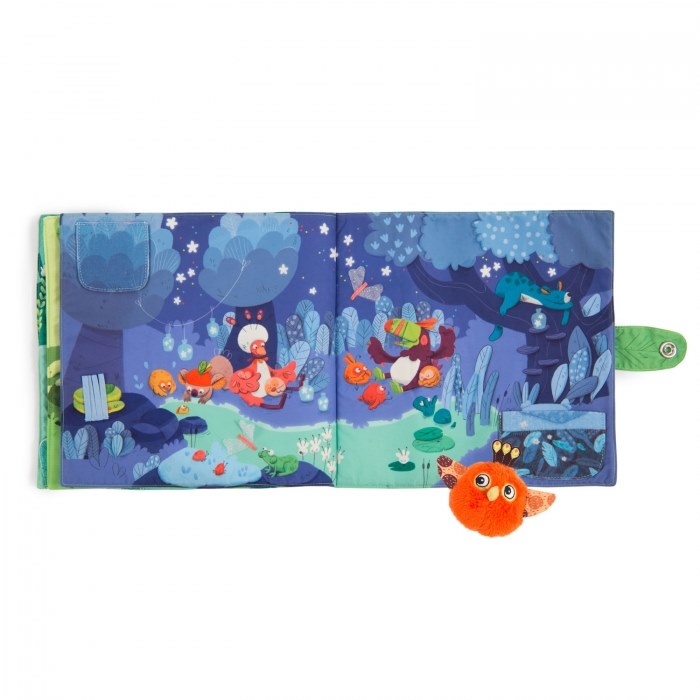 grande libro attività giungla aperto