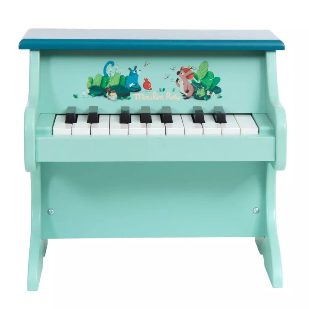 Pianoforte Moulin Roty Dans la Jungle di fronte