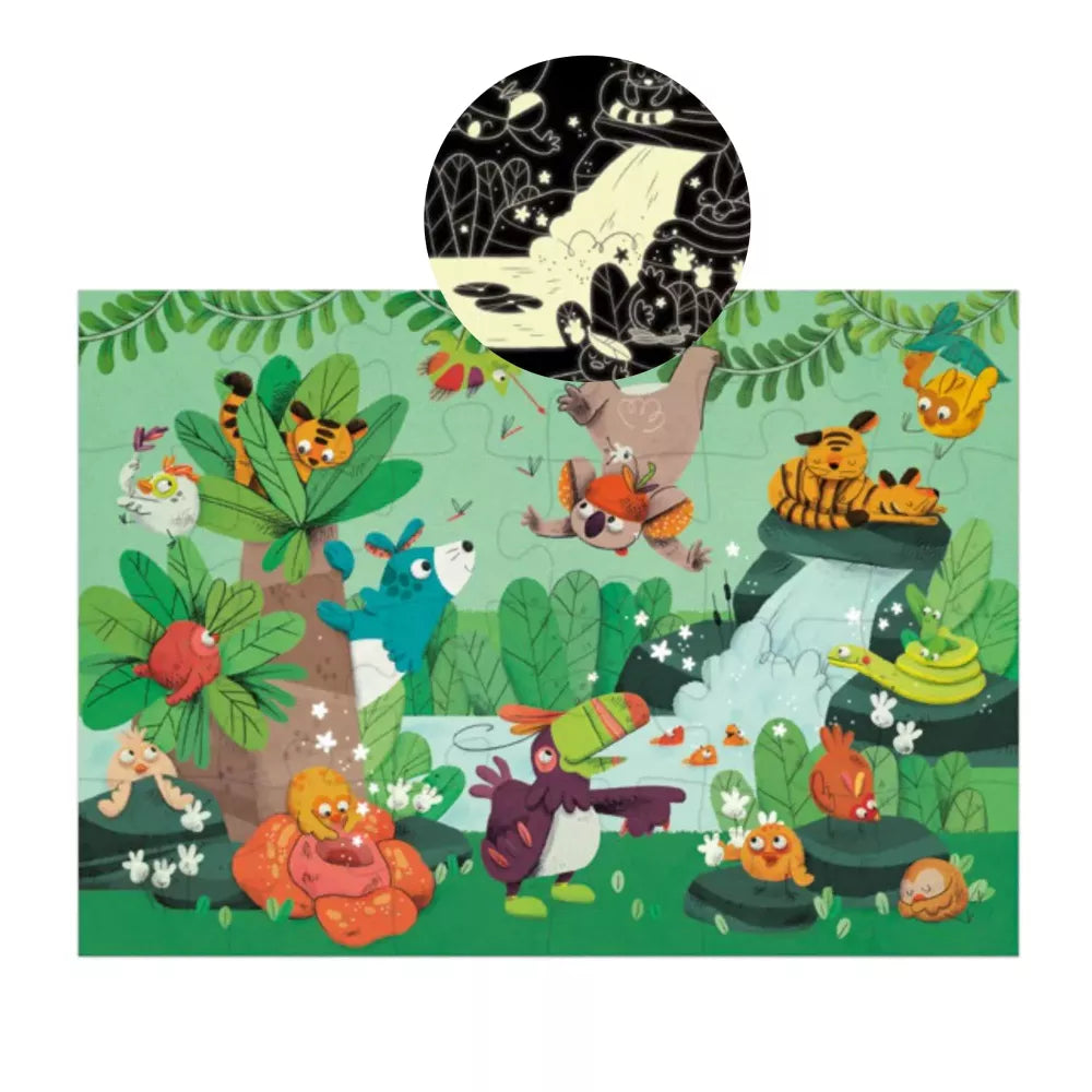 Puzzle La Cascata Moulin Roty 24 Pz.