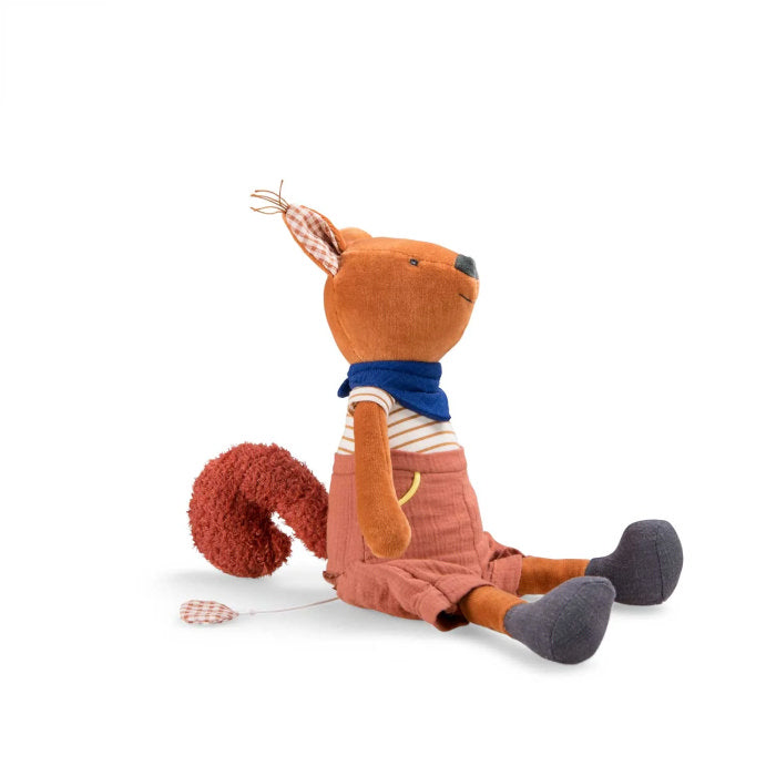 Peluche carillon scoiattolo profilo