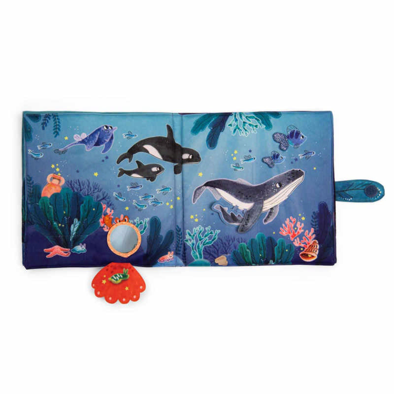 Esempio pagine del Grande Libro Attività in Stoffa Moulin Roty Les Aventures de Paulie