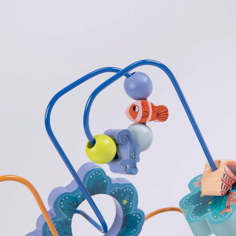 looping oceano perline e pesciolini
