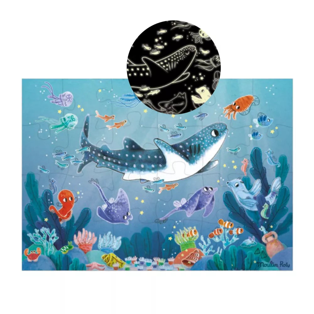 Puzzle In Fondo al Mare Moulin Roty 24 Pz.