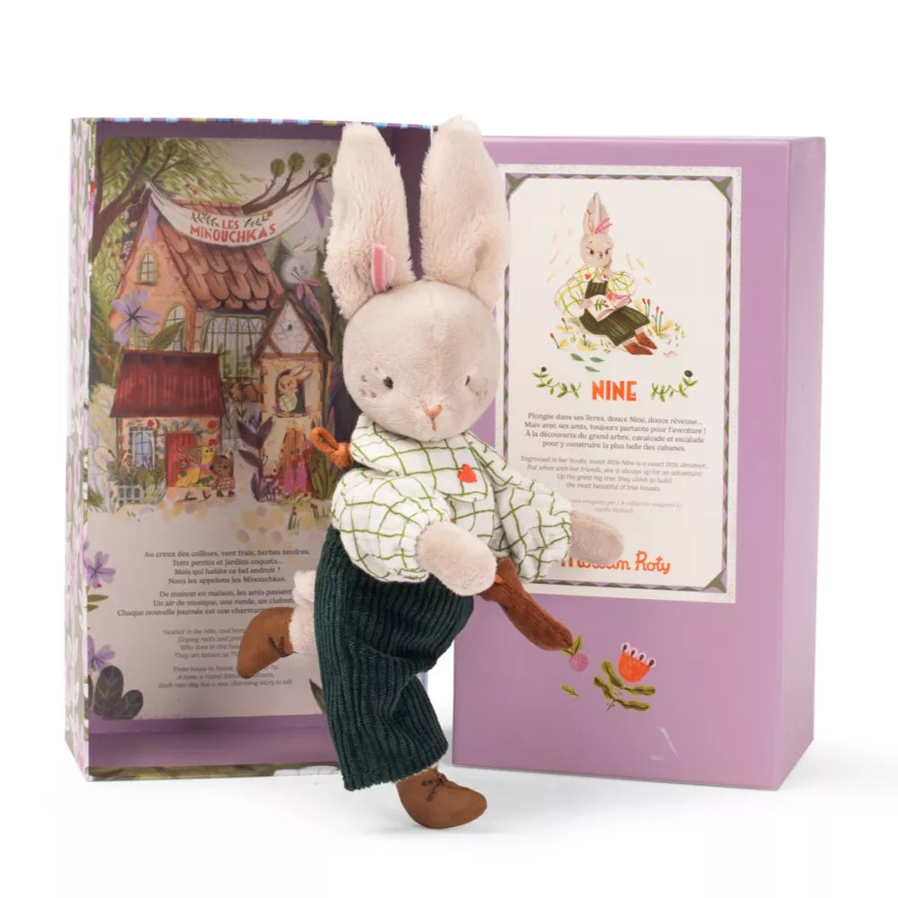 Peluche Coniglietta Nine Moulin Roty esempio