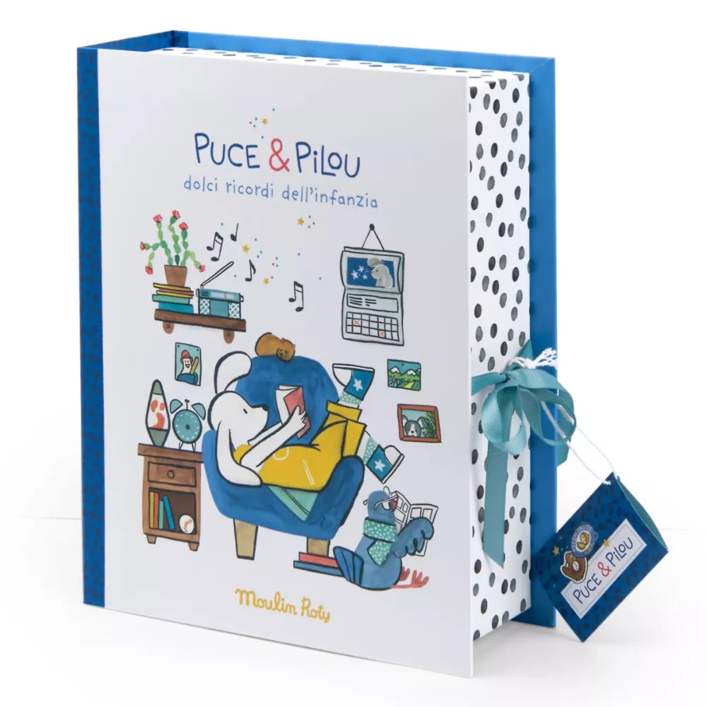 Cofanetto Nascita Moulin Roty Puce & Pilou