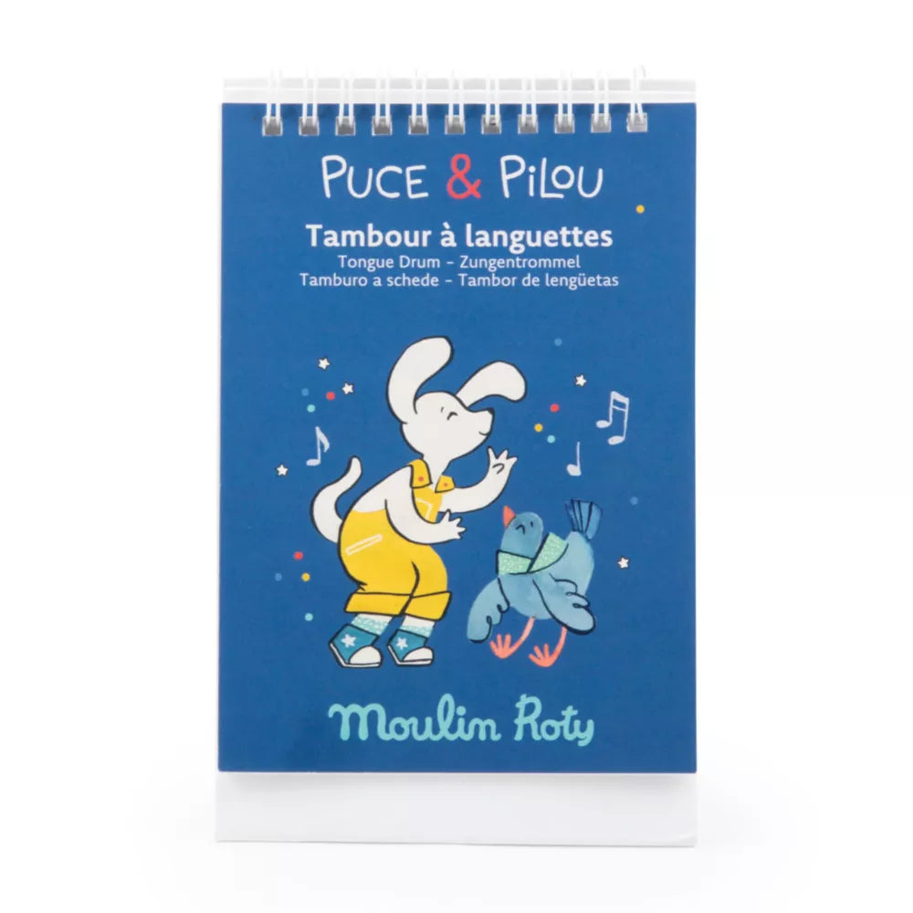 Tambù XL Blu Moulin Roty libretto con spartiti