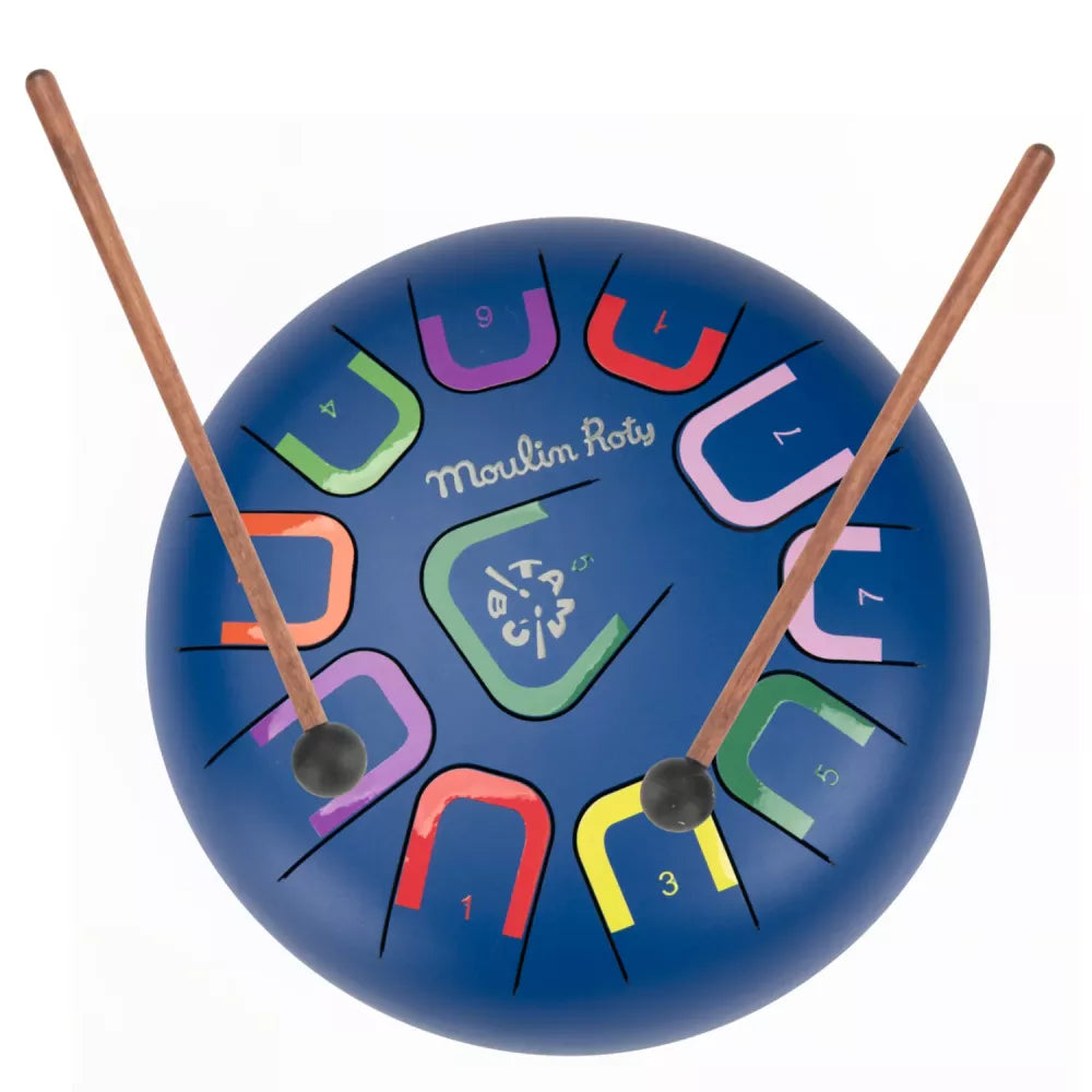 Tambù XL Blu Moulin Roty dall'alto