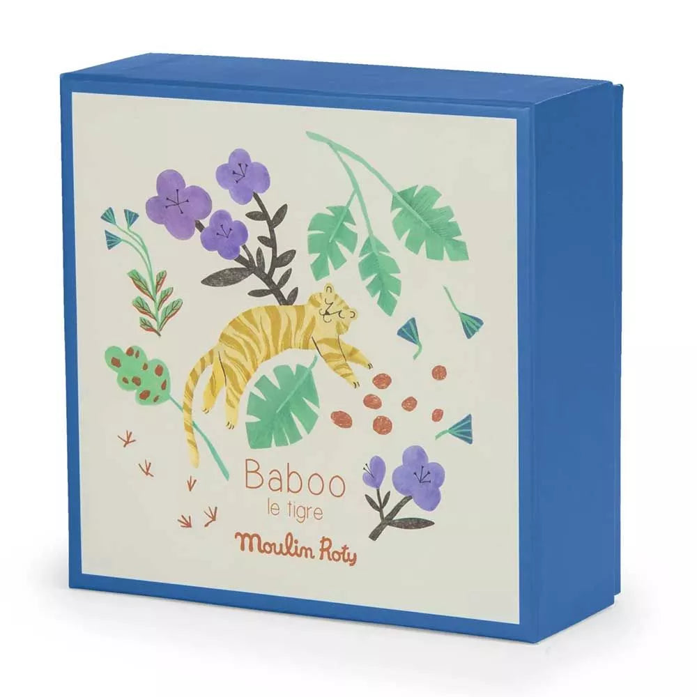 Confezione del Doudou Tigre Baboo Moulin Roty