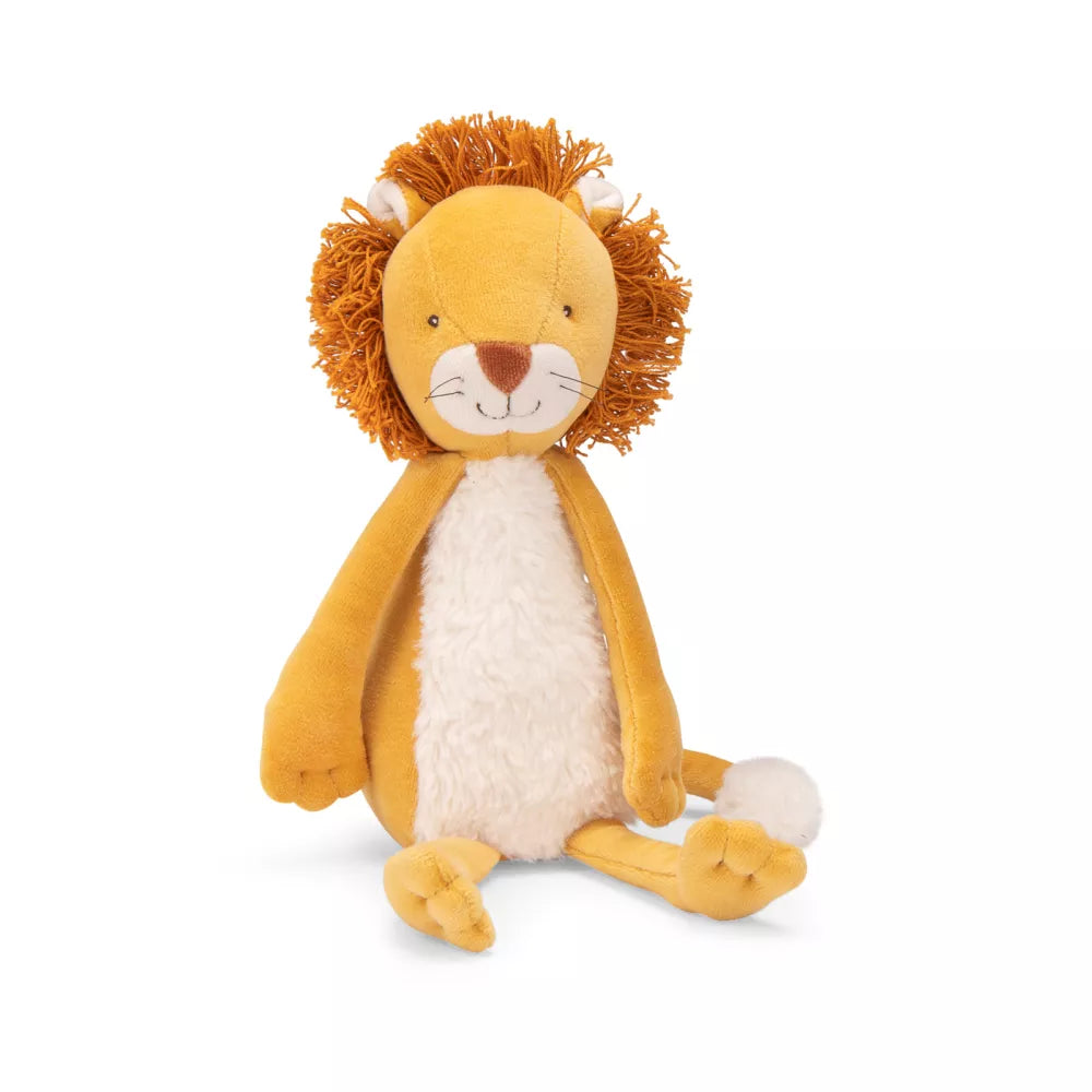 Peluche Leone Mamba in Scatola Moulin Roty seduto
