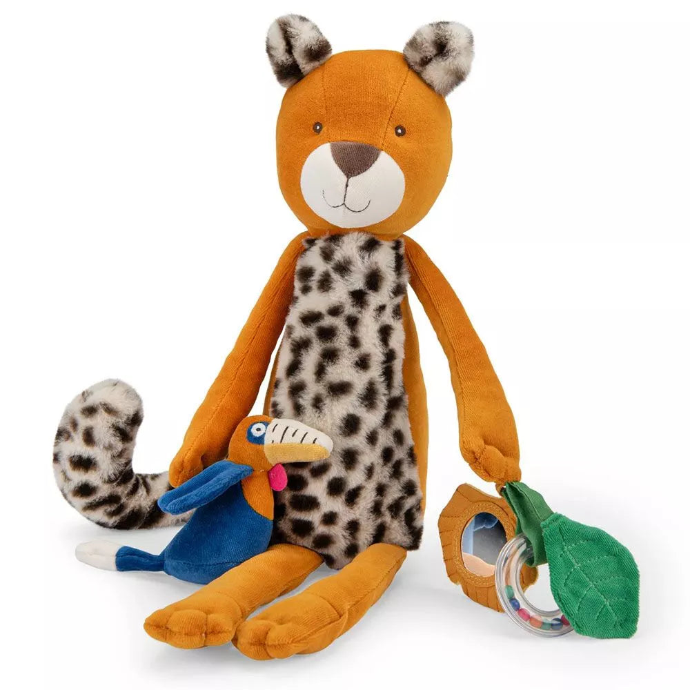 Peluche Grande Leopardo Taigo Attività Moulin Roty