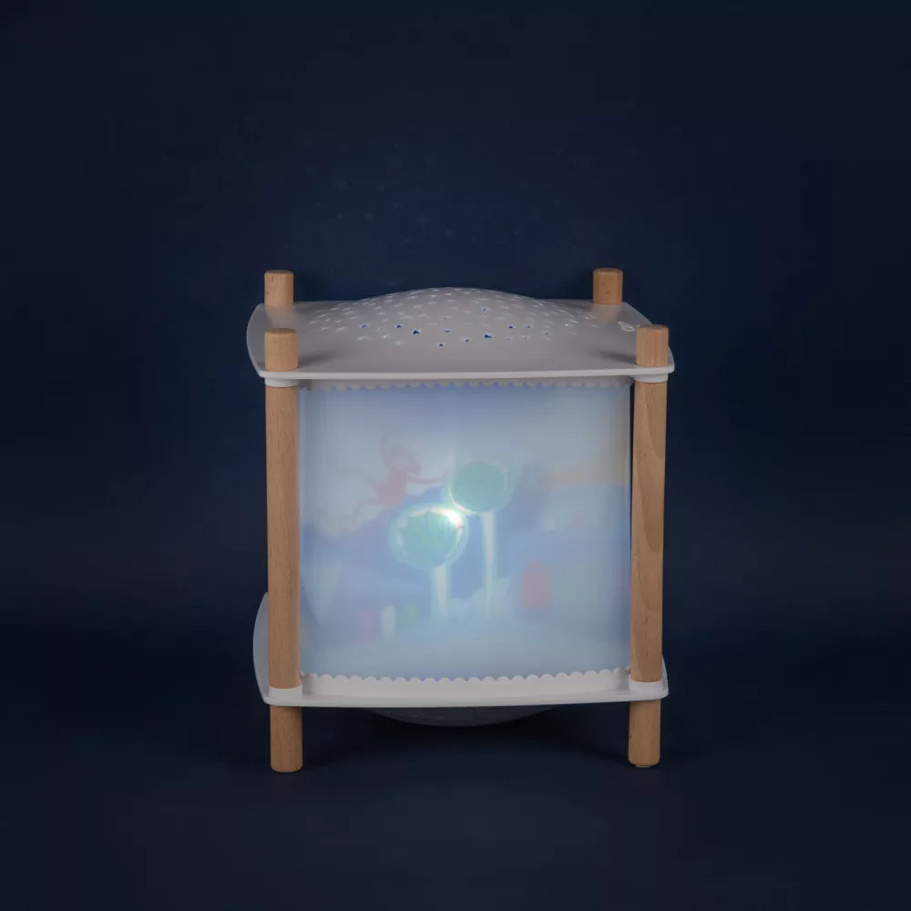 Lampada Revolution Moulin Roty La Foret Mawa di fronte