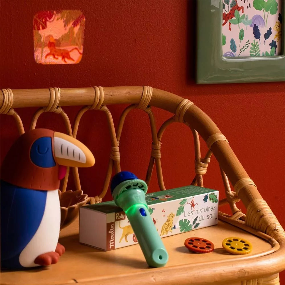 Esempio Torcia Proietta Storie Moulin Roty La Foret Mawa