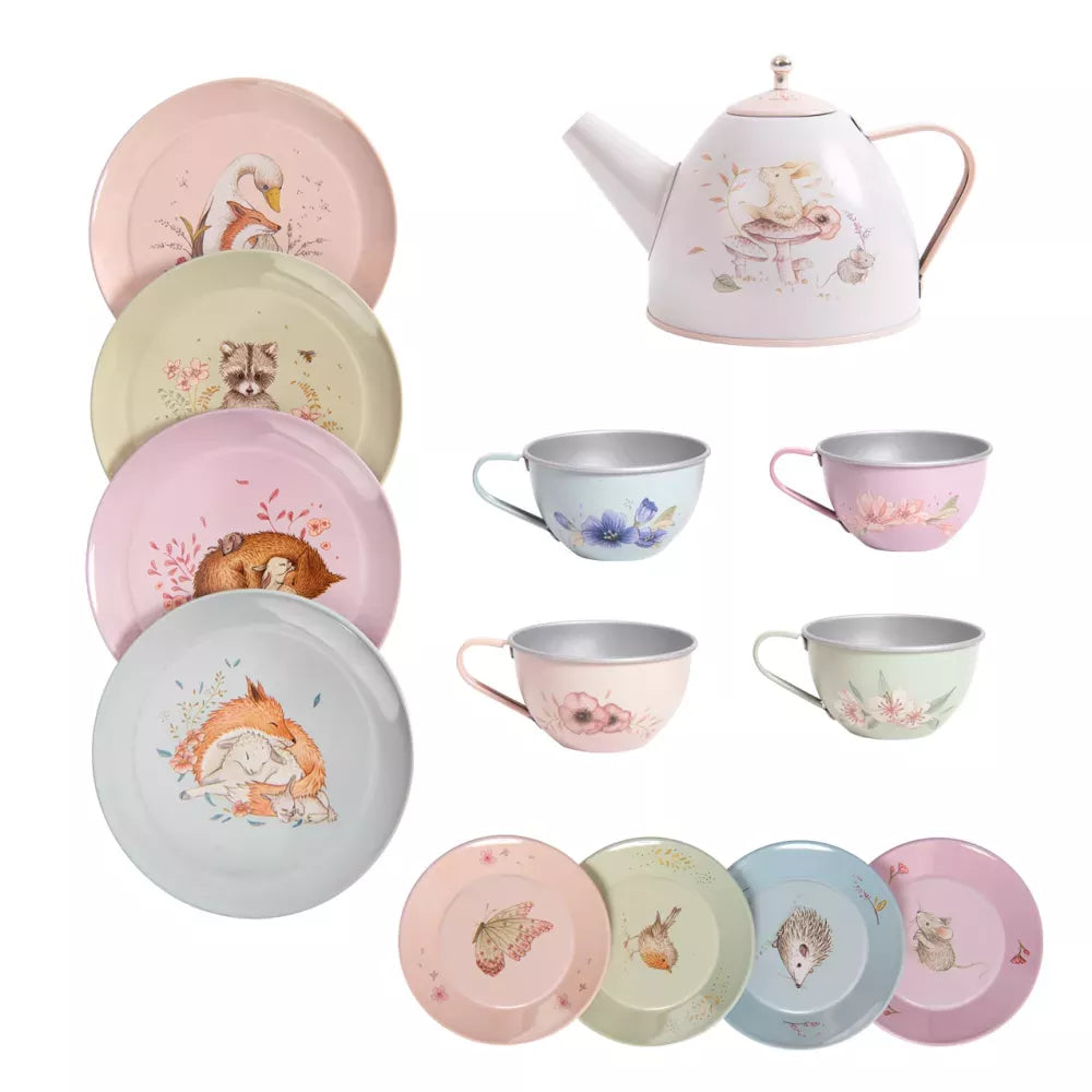 Contenuto della Valigetta Set da Tè Moulin Roty
