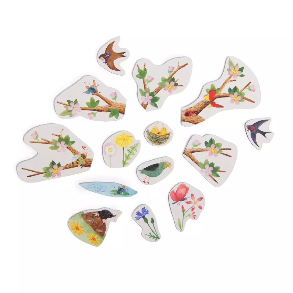 Calendario delle Stagioni Magnetico Moulin Roty Magneti Primavera