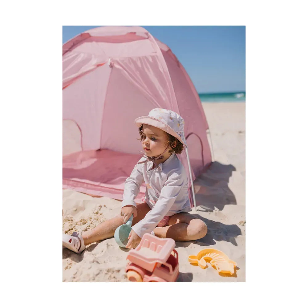 Set Spiaggia con Camioncino Monneka Gatto con Bimba che Gioca